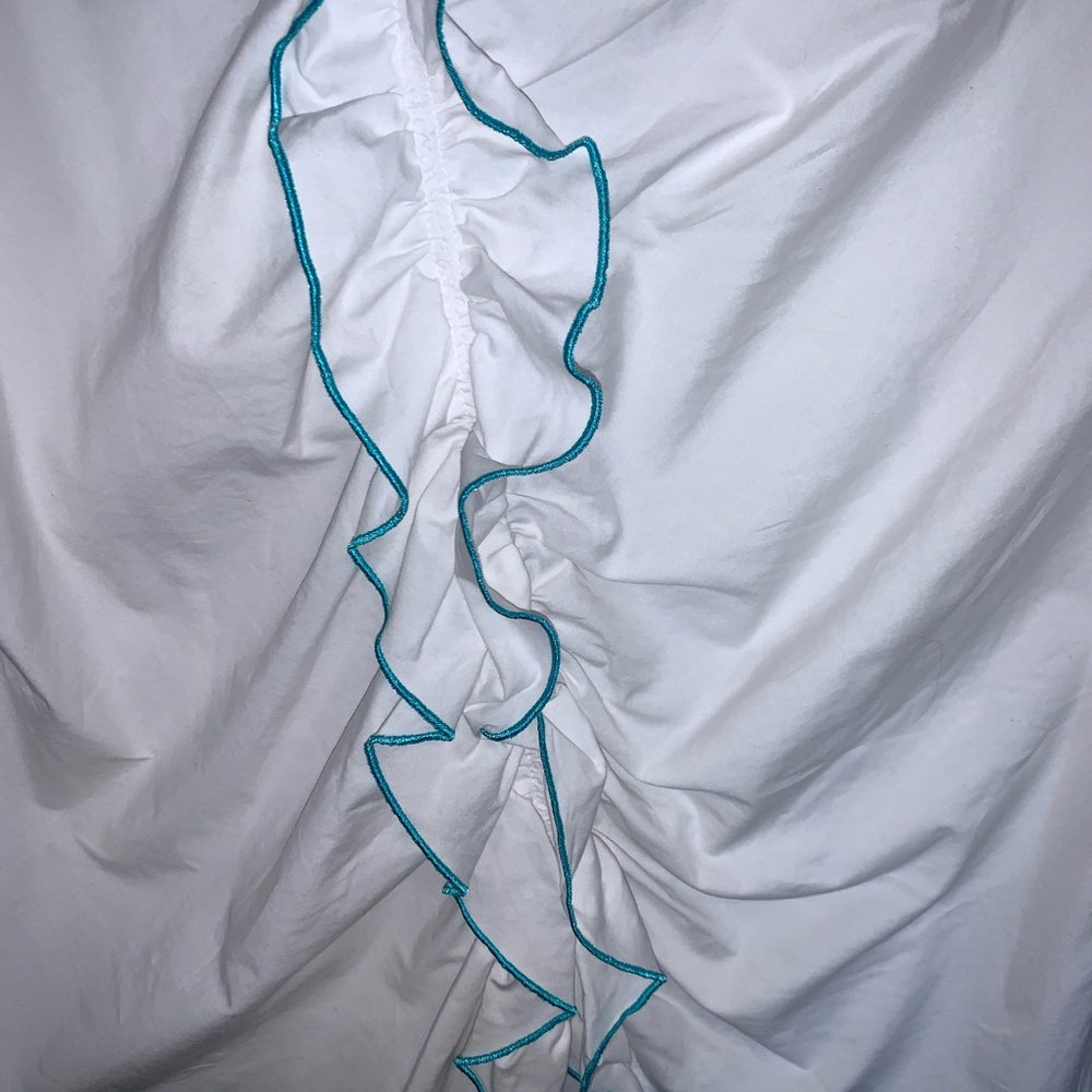 Oscar De la Renta Ruffle top - Picture 5 of 7